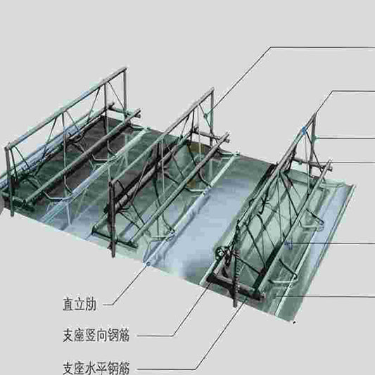 ZhongYi Self-supporting steel joist floor joist plate 18.20/㎡ Assembly Lightweight poured cement slabs