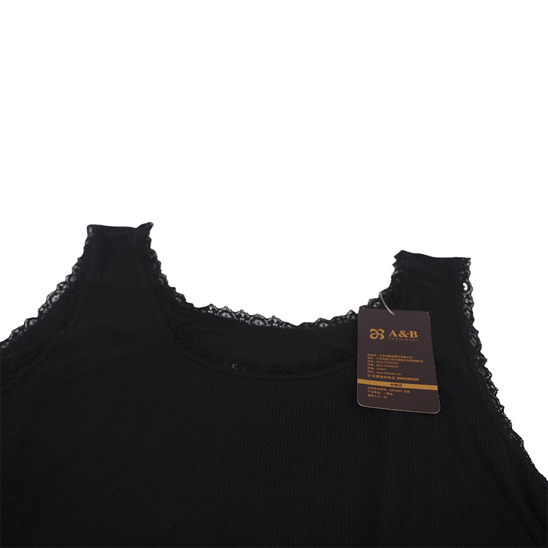 AB  Modal ribbed camisole Starting batch 200  Modal vest AB underwear heart